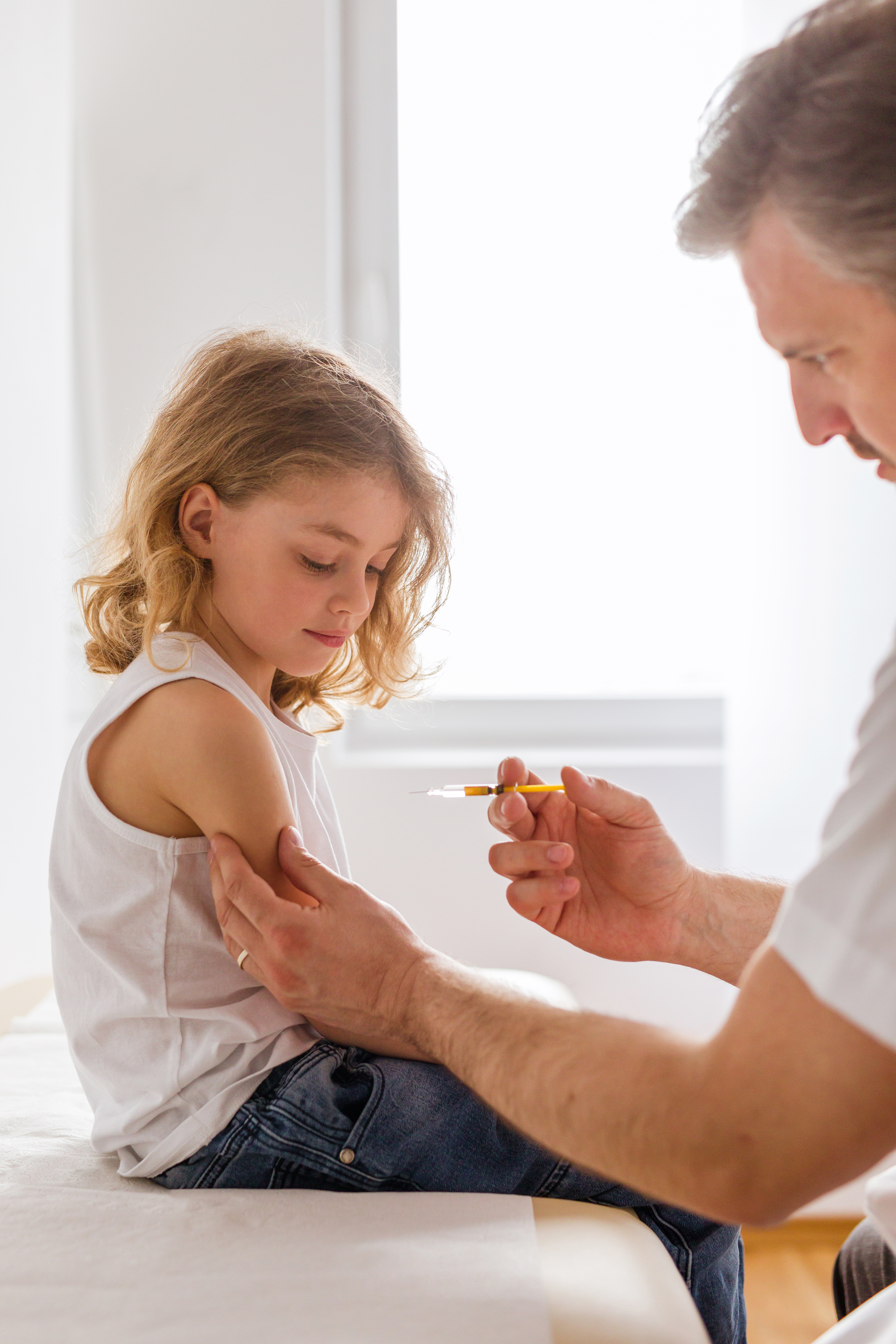 A child living with rare genetic disease