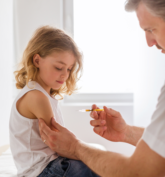 A child living with rare genetic disease